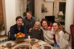 Christmas Eve dinner with Baba in Krupnik, 24 December