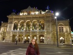 In front of the Vienna Opera, 2 March