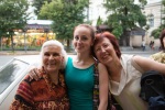 After Joyce's last performance with her Sofia ballet school, 9 June