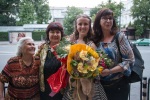 After Joyce's last performance with her Sofia ballet school, 9 June