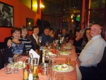 Emi at a reunion dinner, Blagoevgrad, 12 December