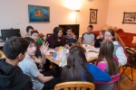 Youth gathering in our Sofia apartment, 3 January