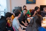 Youth gathering in our Sofia apartment, 3 January