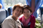 In the pilgrim bus, 3 April