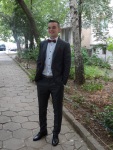 Emi's cousin Milen graduating from high school, Blagoevgrad, 26 May