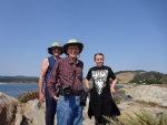 At Point Lobos with Arthur and Mica, 5 August