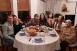 All together on Christmas eve in Krupnik with Baba