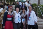 Delegates from Armenia and Ukraine at the International Bahá’í Convention in Haifa, Israel, 29 April