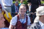 Greg's niece Agnes from Switzerland at the International Bahá’í Convention in Haifa, Israel, 29 April