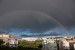 View from our apartment in Sofia, 31 May