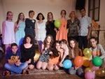 Celebrating the graduation of the 7th graders of the Russian Lycee, 13 June