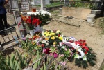 The funeral in Krupnik of Emi's father Simeon (our Diado), 9 July