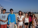 A beach in Varna with friends, 22 August