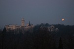 The view of the Hluboká castle from Mina's window, January