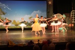Joyce performing in the Christmas show of her school, Sofia, 14 December