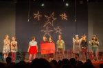 Mina performing in the Christmas show of her school, 19 December