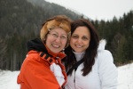 With friends in the mountains above Blagoevgrad, 25 December