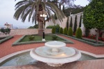 The terrace gardens of the Shrine of the Báb, Bahá’í World Center, Haifa, in May
