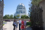 Visiting the Bahá’í House of Worship in Chicago, June